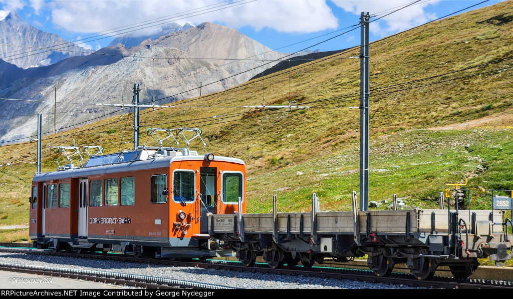 GGB 3062, Bhe 4/4 assigned to maintenance work